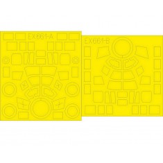 1/48 Siebel Si 204D TFace Paint Masks for Special Hobby kits