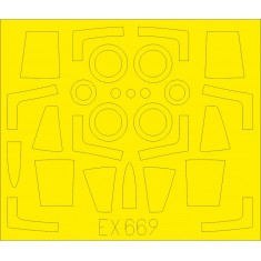1/48 Lockheed F-104J Starfighter TFace Paint Masks for Kinetic kits