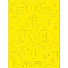 1/48 Mikoyan-Gurevich MiG-23BN TFace Paint Masks for Eduard/Trumpeter kits