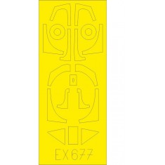 1/48 Focke-Wulf Fw 190A-8 Weekend Edition Paint Masks for Eduard kits