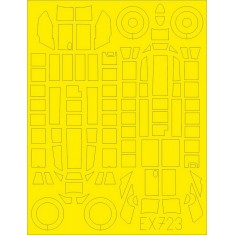 1/48 Messerschmitt Bf 110E TFace Paint Masking for Dragon kits