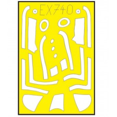 1/48 P-51D Mustang Weekend Edition Paint Masking Sheet for Eduard kits