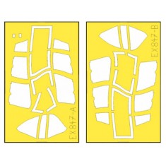 1/48 Rockwell OV-10D+ TFace Paint Masking for ICM kits