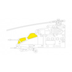1/48 Mil Mi-35M Attack Helicopter Paint Masking for Zvezda kits