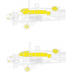 1/48 Avro Anson Mk.I Masking for Airfix kits