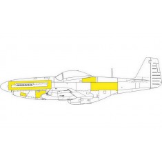 1/48 P-51D Mustang Surface Panels Paint Masks for Eduard kits