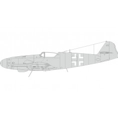 1/48 Messerschmitt Bf 109K National Insignia Masks for Eduard kits