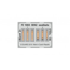 1/48 Nakajima B5N2 Seatbelts (steel) Set for Hasegawa kits