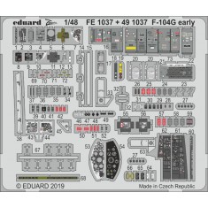1/48 Lockheed F-104G Starfighter Early Detail set for Kinetic kits