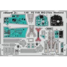 1/48 Mikoyan-Gurevich MiG-21bis Weekend Detail set for Eduard kits