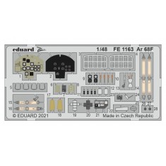 1/48 Arado Ar 68F Detail Set for Roden kits