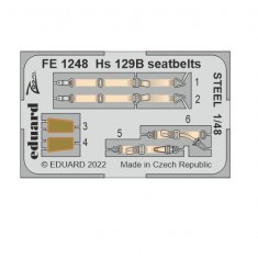 1/48 Henschel Hs 129B Seatbelts for Hobby 2000/Hasegawa kits