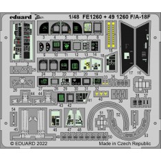 1/48 Boeing F/A-18F Super Hornet Detail set for Hobbyboss kits