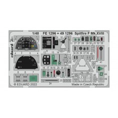 1/48 Supermarine Spitfire F Mk.XVIII Detail Set for Airfix kits
