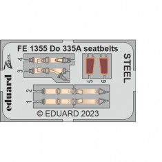1/48 Dornier Do 335A Seatbelts for Tamiya kits