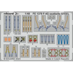 1/48 McDonnell Douglas F-4G Phantom II Seatbelts Detail Set for Meng kits