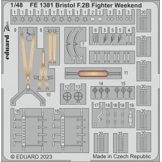 1/48 Bristol F.2B Fighter Weekend Detail Set for Eduard kits