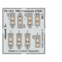 1/48 Douglas TBD-1 Devastator Seatbelts for HobbyBoss kits
