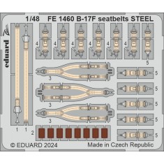 1/48 B-17F Flying Fortress Colour Seatbelts for Eduard #ED 11183