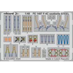 1/48 McDonnell Douglas F-4C Phantom II Seatbelts for Hobby 2000/Academy kits