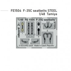 1/48 F-35C Lightning II Seatbelts for Tamiya kits