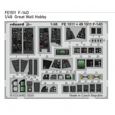 1/48 Grumman F-14D Tomcat PE parts for Great Wall Hobby kits