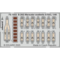 1/48 B-26F Marauder Seatbelts Set for ICM kits