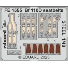 1/48 Bf 110D Seatbelts Set for Eduard kits