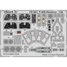 1/48 P-40N Weekend Edition Detail Set for Eduard kits