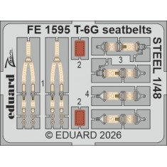 1/48 T-6G Seatbelts for Italeri Kits