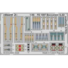 1/48 Buccaneer S.2D Seatbelts for Trumpeter Kits