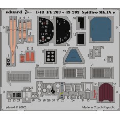 1/48 Supermarine Spitfire Mk.IXC Colour Photoetch Set Vol.2 for Hasegawa kit