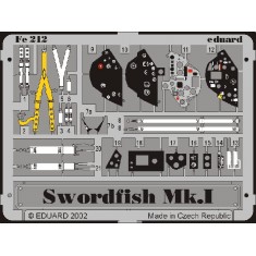 Colour Photoetch for 1/48 Fairey Swordfish Mk.I for Tamiya kit