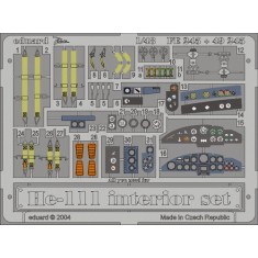 Colour Photoetch for 1/48 Heinkel He 111 Interior for Revell/Monogram kit