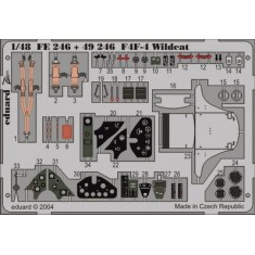 1/48 Grumman F4F-4 Wildcat Colour Photoetch Detail Set Vol.2 for Tamiya kit