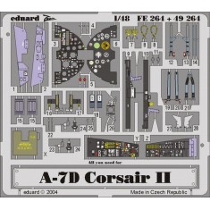 Colour Photoetch for 1/48 Vought A-7D Corsair II for Hasegawa kit