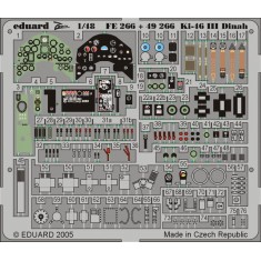 Colour Photoetch for 1/48 Mitsubishi Ki-46 III Dinah for Tamiya kit