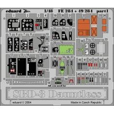 1/48 Douglas SBD-3 Dauntless Colour Photoetch Vol.2 for Accurate Miniatures kit