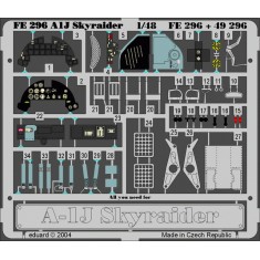 Colour Photoetch for 1/48 Douglas A-1J Skyraider for Tamiya kit