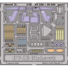 Colour Photoetch for 1/48 Grumman OV-1 Mohawk for Roden kit