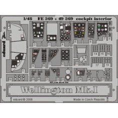 1/48 Vickers Wellington Mk.I Cockpit Interior Detail Set Vol.2 for Trumpeter