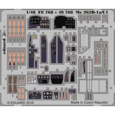 1/48 Messerschmitt Me 262B-1a/U1 Interior Detail Set for Hobby Boss #81745 kit (1PE)