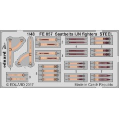 1/48 WWII IJN Fighters Seatbelts (Steel)