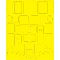 1/32 Boeing B-17E Flying Fortress Paint Masks for Hong Kong Models kit