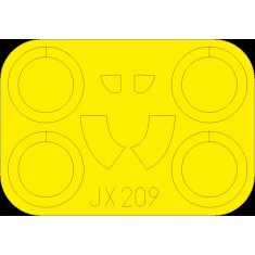 1/32 I-16 Type 24 Paint Masks for ICM kits