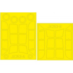 1/32 Messerschmitt Bf 108 TFace Paint Masking Sticker Sheets for Eduard kits