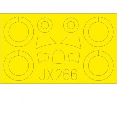 1/32 Fiat CR. 42 Masking Sheet for ICM kits