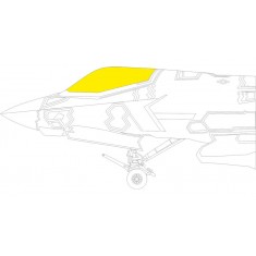 1/32 Lockheed Martin F-35C Lightning II Tface Masking for Trumpeter kits