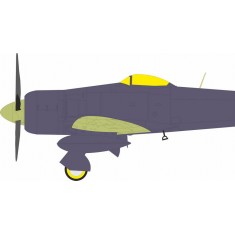 1/32 Hawker Sea Fury FB.11 Fighter Masking for DBMK Kit