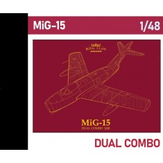 1/48 Soviet Cold War MiG-15 Fighter Aircraft Dual Combo [Royal Class Edition]